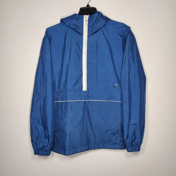 New! Nike Sportswear Style Essentials Lined Anorak 1/2 Jacket | Men's Sz: Large - Picture 1 of 7